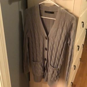 Zesica sage green cardigan